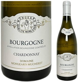 〇 [2020] ブルゴーニュ・シャルドネ　ドメーヌ・モンジャール・ミュニュレ [Bourgogne Chardonnay Domaine Mongeard Mugneret] （ フランス ブルゴーニュ ） ワイン白ワイン