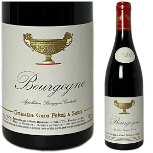 [2020] �u���S�[�j���E���[�W���@�h���[�k�E�O���E�t���[���E�G�E�X�[�� [Bourgogne Rouge Domaine Gros Frere et Soeur]