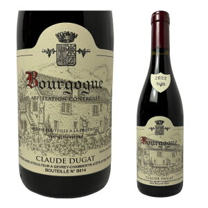[2022] �u���S�[�j���@���[�W���@�h���[�k�E�N���[�h�E�f���K [Bourgogne Rouge Claude Dugat]