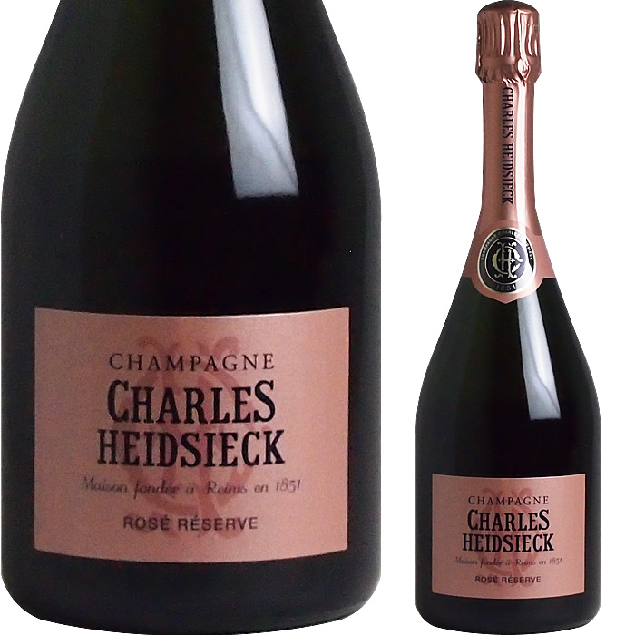 マート BOXなし シャルル エドシック ロゼ ブリュット N 日本最級 V Rose Millesime Champagne Charles 並行品 Brut Heidsieck