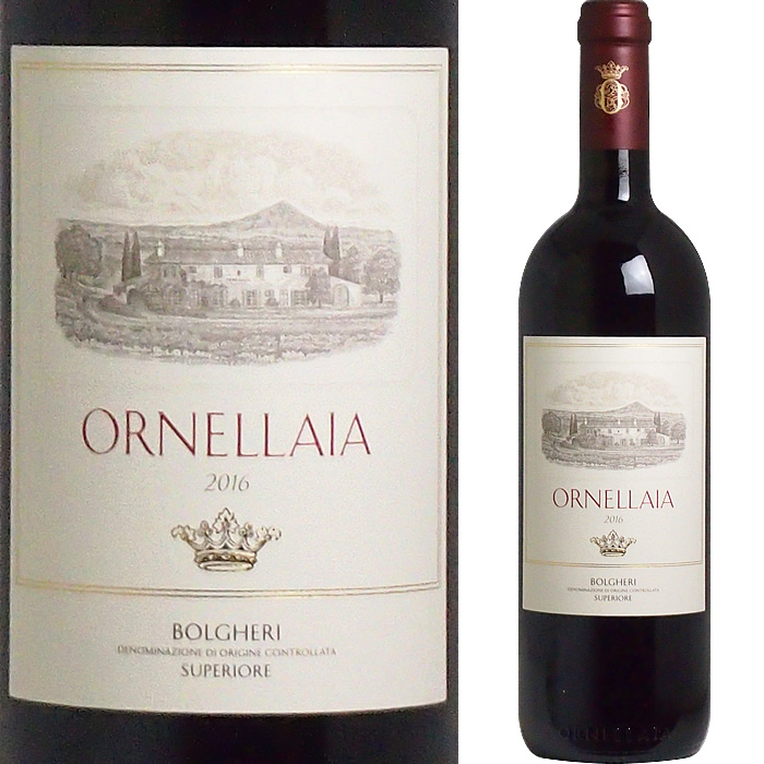 2016 オルネライア 全国総量無料で テヌータ デル Ornellaia 赤ワイン Dell' ワイン Tenuta 逆輸入 イタリア