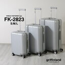♪P5倍＆マルチクーポン配布中♪ 《グリフィンランド》 スーツケース S M Lサイズ キャリーケース 機内持ち込みOK キャリーバッグ FK-2823 軽量スーツケース 機内持ち込み 1-8泊 トランク TSAロック ファスナー 持ち込み サイズ 軽量 機内持ち込み可 海外 国内 旅行 かわいい