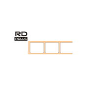 RD-U07J1 ブラザー純正 プレカット紙ラベル 感熱ラベルロール紙【幅40×長さ50mm】1341枚 3ロール | brot…