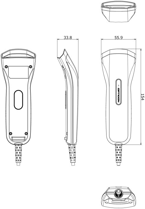 楽天市場】C-41 オプトエレクトロニクス 抗菌 バーコードリーダー USB 