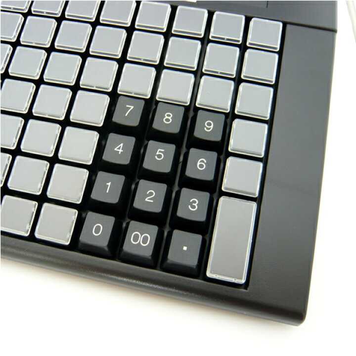FKsystem エフケイシステム PKB-111U プログラマブルキーボード USB接続【 Cherry社製メカニカルスイッチ POSレジ 】 PC-POSのエフケイシステム エフケイシステム POSプログラマブルキーボード PKB-078U (USB接続・カラーブラック)