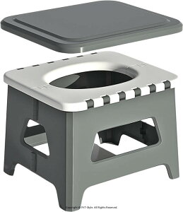 携帯トイレ 簡易トイレ 軽量化を追求した ポータブルトイレ 非常用トイレ 防災トイレ 防災グッズ 耐荷重150kg 洗浄シンプルなトイレのケア/災害/災害/災害/車のポータブルトイレスツール、