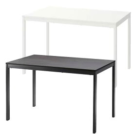 IKEA イケア VANGSTA ヴァングスタ 伸長式テーブル 黒 ブラック ダークブラウン ホワイト 白 120 / 120 × 75 cm デスク 北欧 北欧家具 ダイニングテーブル 調整可能 おしゃれ 伸長式ダイニングテーブル 伸張式