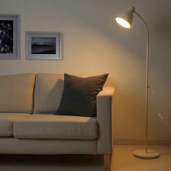 楽天市場 Ikea イケア Ikea イケア Lersta レールスタ ホワイト 白 ベッド サイド フロアランプ フロア ランプ 照明 Led Led電球 E26口金 球形 オパールホワイト 読書 アルミニウム おしゃれ スタンド リビング 寝室 子ども部屋 暮らしのセレクトショップ Flaack