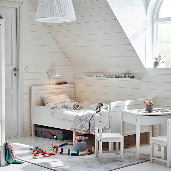 楽天市場 Ikea イケア Sundvik スンドヴィーク 伸長式ベッドフレーム すのこ 組み合わせ セット コンパクト 子供用 子ども用 キッズ サイズ変更可能 シンプル かわいい 暮らしのセレクトショップ Flaack
