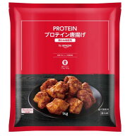 [冷凍] by Amazon 味の素 PROTEIN プロテイン唐揚げ 1kg 高タンパク 17.6g/100g プロテイン 冷凍食品 か…