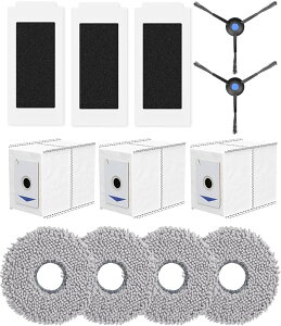 GRobNX Օi DEEBOT T30 Omni / T30 PRO OMNI ƌ݊̂ՕiZbg ptB^[ pbN uV GRobNX Օi {bg|@ p[cLbg 12_ tB^[ 