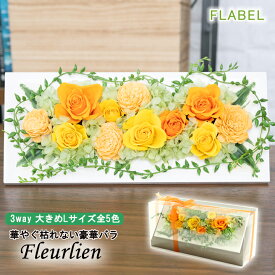 【あす楽15時】母の日 早割 プリザーブドフラワー Fleurlien(フラウリアン) 壁掛け ケース入り ブリザーブドフラワー バラ ブリザードフラワー ギフト 花 結婚祝い 結婚記念日 退職 誕生日 プレゼント 母 女性 両親 開店祝い 新築祝い 還暦祝い 米寿 古希 喜寿 お祝い