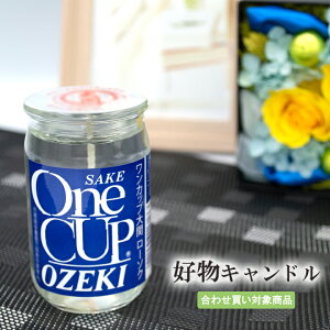 【合わせ買い対象商品】好物キャンドル 故人の好物シリーズ 大関 ワンカップ キャンドル【カメヤマローソク】【お供え お悔やみ 命日 仏壇 お供え物 法事 四十九日 法要 一周忌 三回忌 父