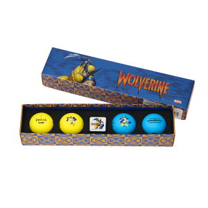 �y���K�㗝�X�z �S���t�{�[�� �{�[�� Volvik 4���� MARVEL PACK 3.0 WOLVERINE 4BALL �}�[�J�[�Z�b�g �}�b�g�J���[�{�[�� VIVID
