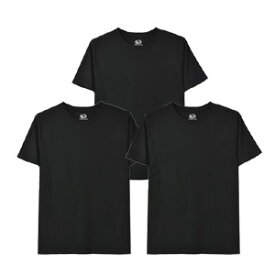 FRUITOFTHELOOM フルーツオブザルーム メンズ Tシャツ 3枚組 クルーネック インナー 肌着 白Tシャツ 黒Tシャツ【B9Y】【パケ1】