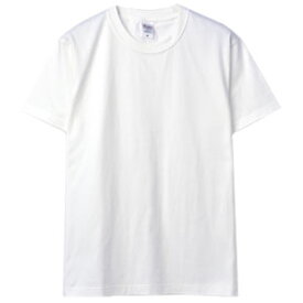 無地Tシャツ メンズ 半袖 厚手 ヘビーウェイト 7.4オンス クルーネックトップス 透けない 白Tシャツ 真黒 綿T【D1P】【パケ2】
