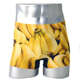 バナナ さくらんぼ フルーツ ボクサーパンツ メンズ 下着 パンツ 前閉じ アンダーウェア 肌着【Z6F】【パケ4】