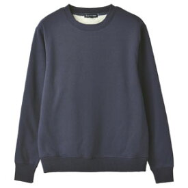 裏ボア フカフカ裏地 トレーナー メンズ 無地 スウェット 総裏ボア 防寒 クルーネック 厚手 冬 トップス【C7V】【パケ1】【A】