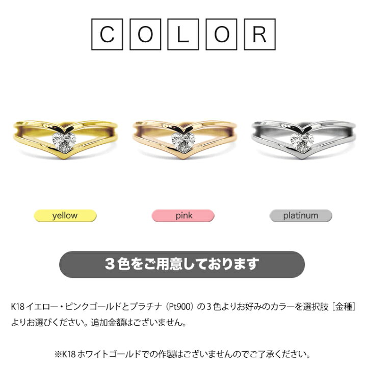 楽天市場】ハートシェイプ ダイヤモンド 0.2ct K18 リング ［Arch 02ht 
