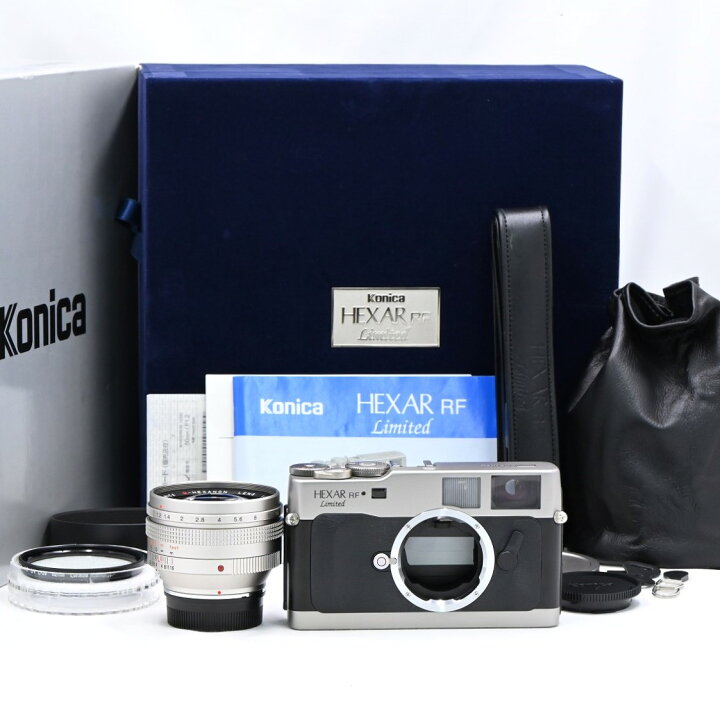 楽天市場】コニカ Konica HEXAR RF Limited 全世界2100台限定 フィルム  