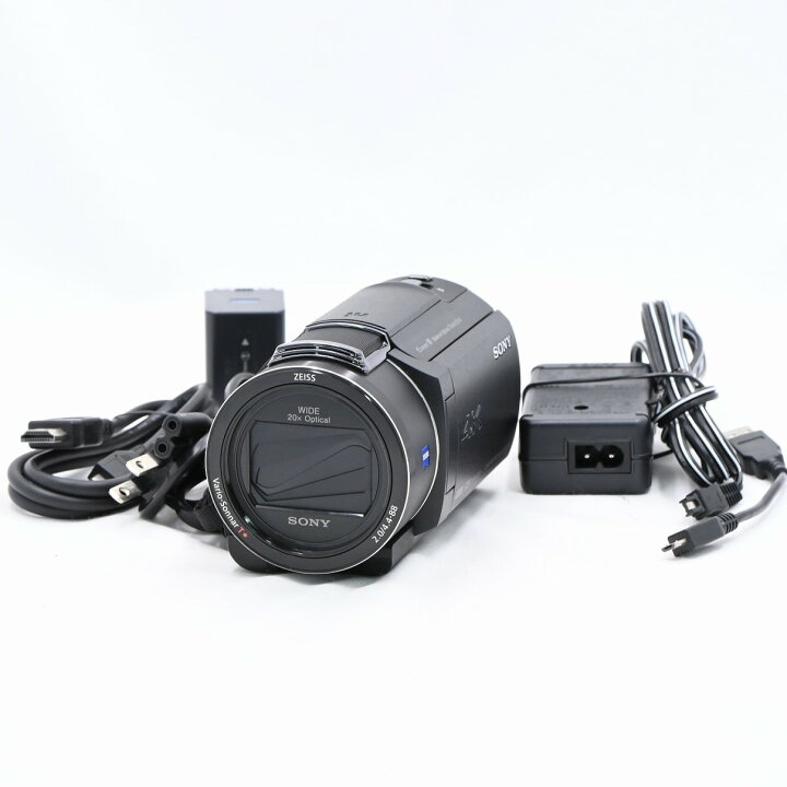 楽天市場】ソニー SONY FDR-AX45 B ブラック ビデオカメラ【中古 