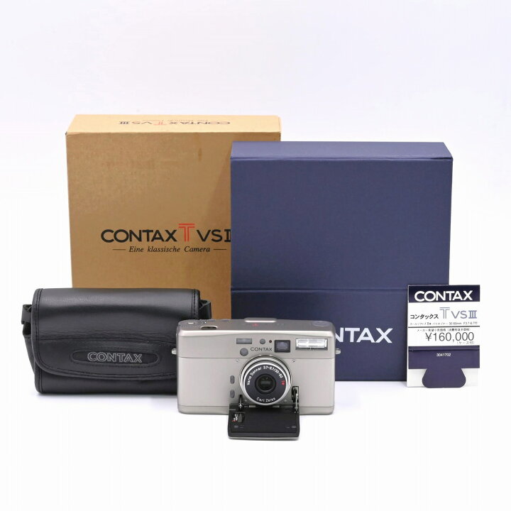 楽天市場】CONTAX コンタックス TVS III クローム フィルムカメラ  