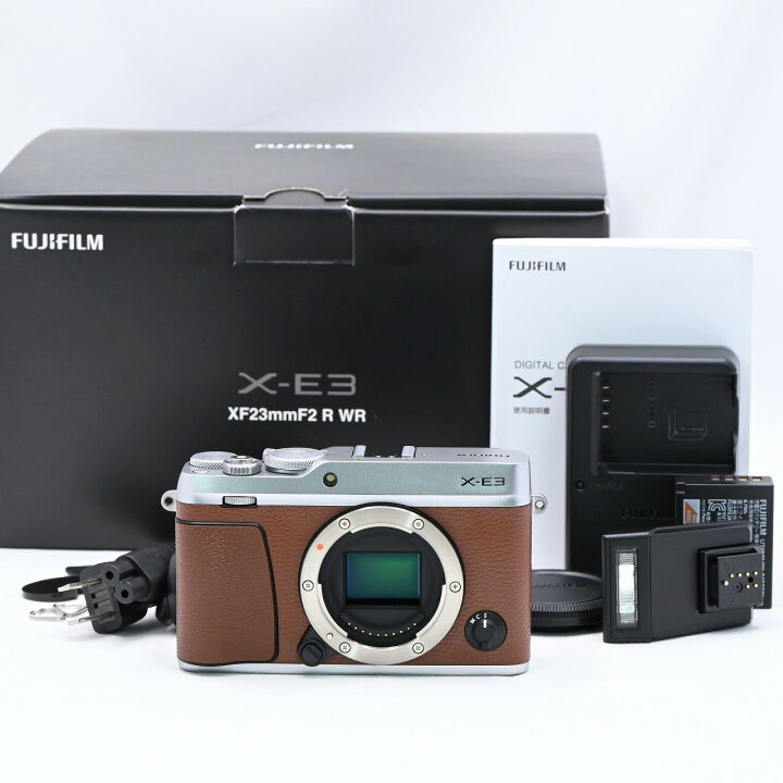 楽天市場】フジフイルム FUJIFILM X-E3 ボディ ブラウン ミラーレス 