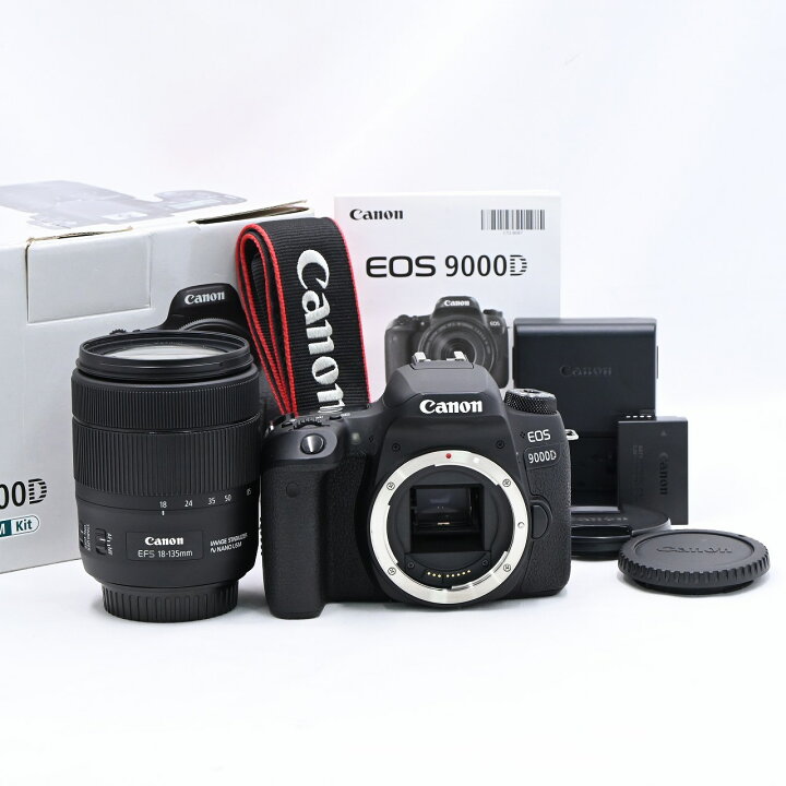 楽天市場】キヤノン Canon EOS 9000D レンズキット EF-S18-135mm F3.5  