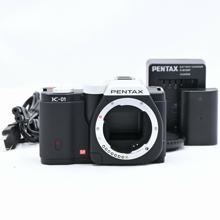 PENTAX ペンタックス K-01 ボディ ブラック×ブラック ミラーレス一眼 