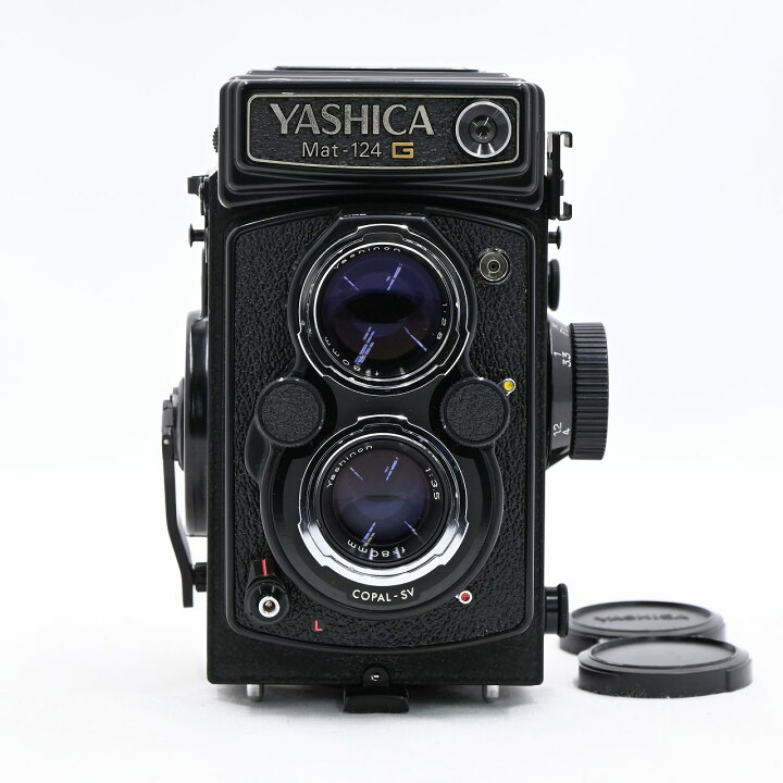 楽天市場】ヤシカ YASHICA Mat-124G yashinon 80mm F3.5 フィルム  