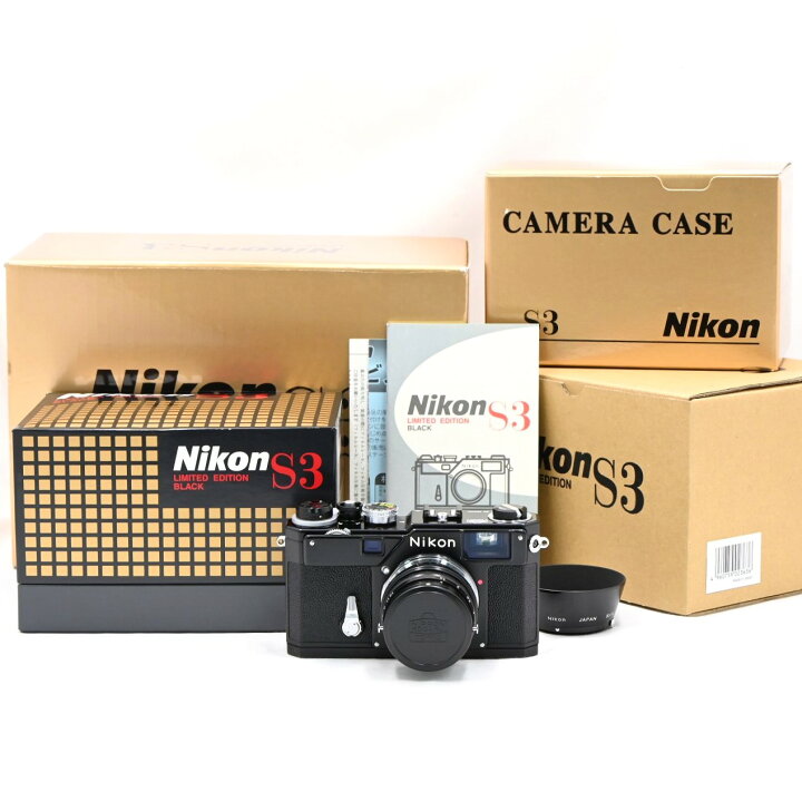 楽天市場】ニコン Nikon S3 Limited Edition Black + NIKKOR-S 50mm F1  