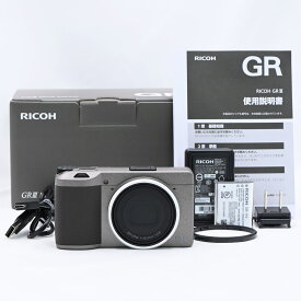 リコー RICOH GR III Diary Edition メタリックウォームグレー コンパクトデジタルカメラ【中古】
