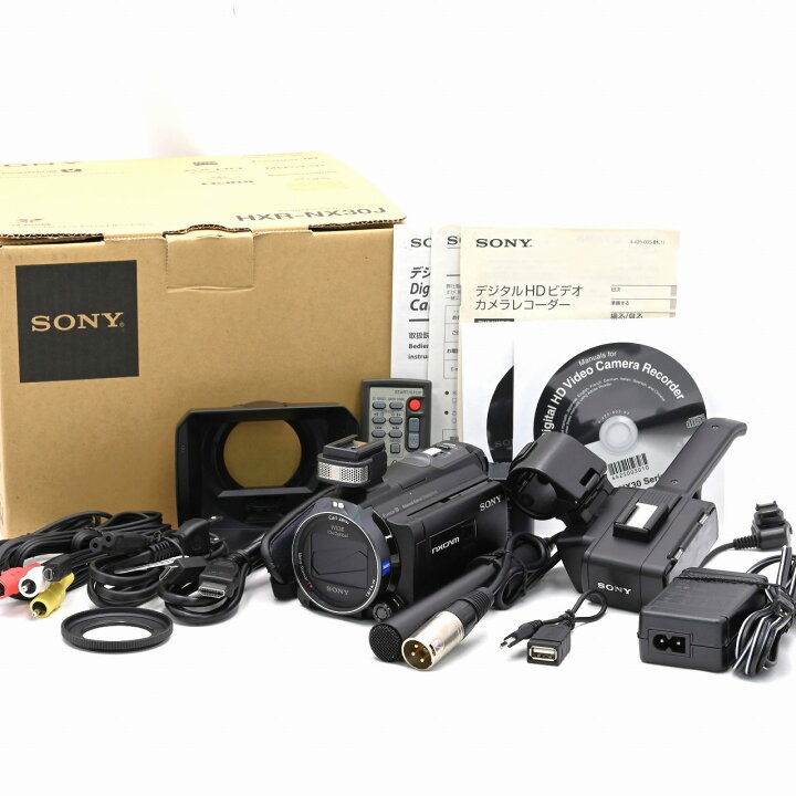 楽天市場】SONY ソニー HXR-NX30J ビデオカメラ【中古】 : フラッグ 