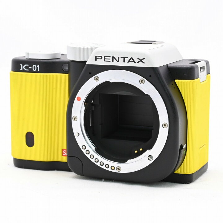 楽天市場】PENTAX ペンタックス K-01 ボディ ブラック/イエロー ミラー 