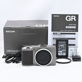 リコー RICOH GR III Diary Edition メタリックウォームグレー GR3 コンパクトデジタルカメラ【中古】