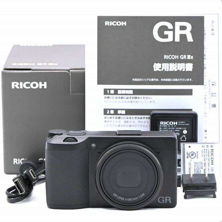 楽天市場】RICOH リコー GR IIIx コンパクトデジタルカメラ【中古 