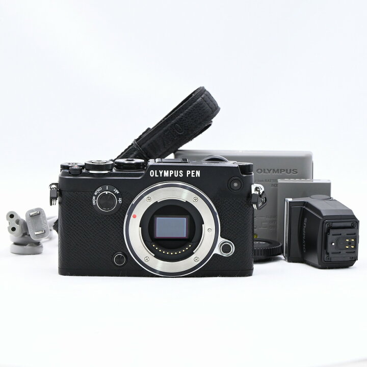 楽天市場】オリンパス OLYMPUS PEN-F ボディ ブラック ミラーレス一眼 
