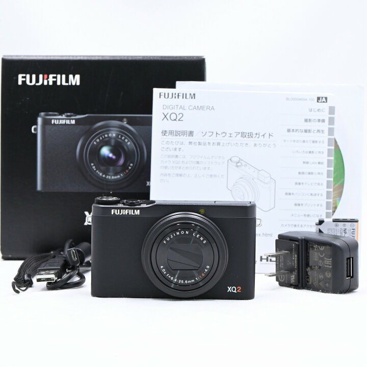 楽天市場】フジフイルム FUJIFILM XQ2 ブラック コンパクトデジタル 