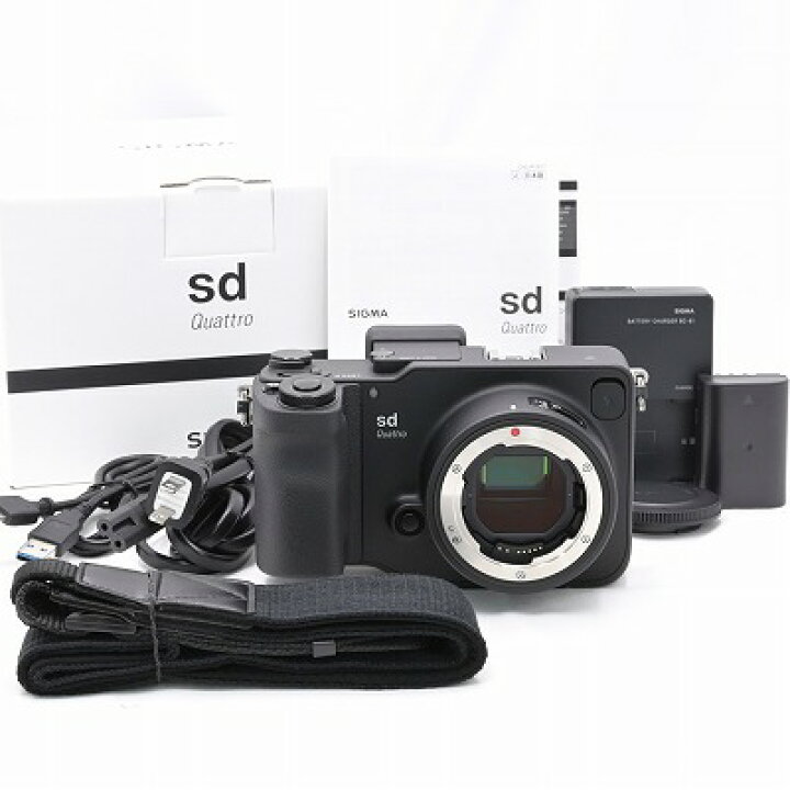 楽天市場】SIGMA シグマ sd Quattro ミラーレス一眼レフカメラ【中古 