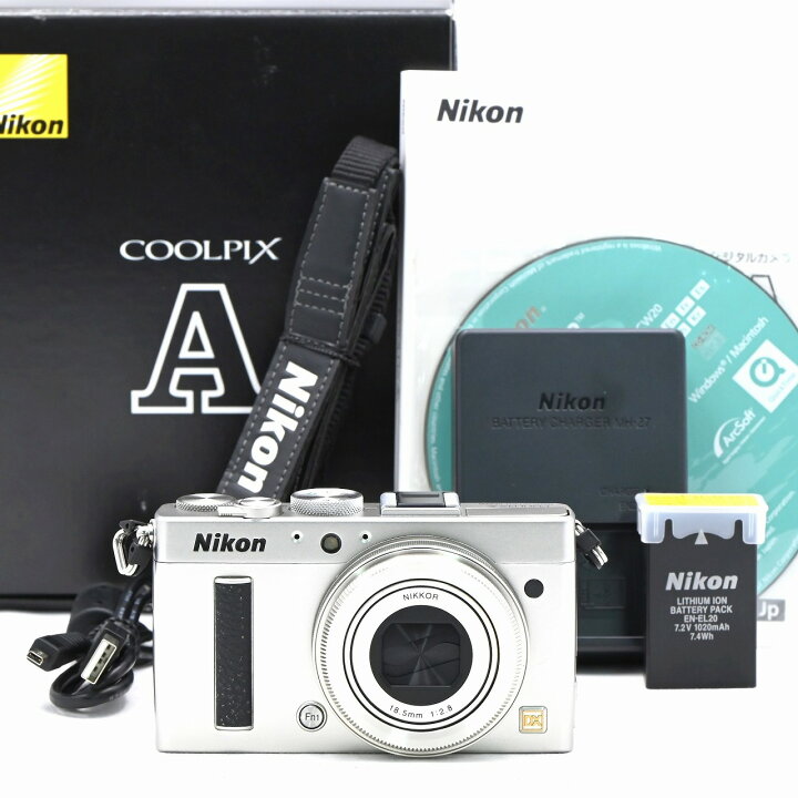 楽天市場】ニコン Nikon COOLPIX A シルバー コンパクトデジタルカメラ  