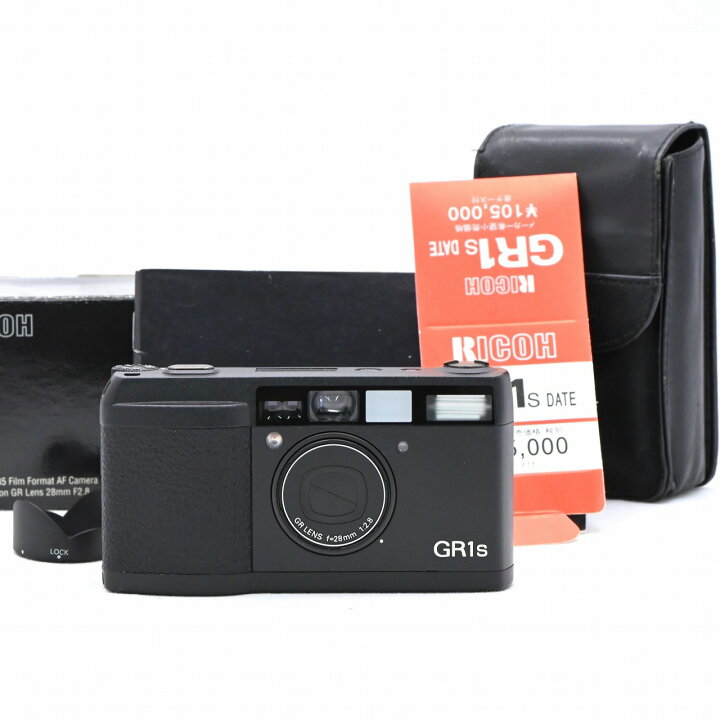 楽天市場】リコー RICOH GR1s ブラック フィルムカメラ【中古  