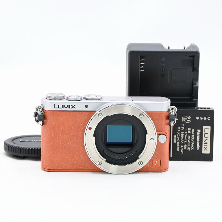 楽天市場】Panasonic パナソニック LUMIX GM1 オレンジ DMC-GM1 ボディ 