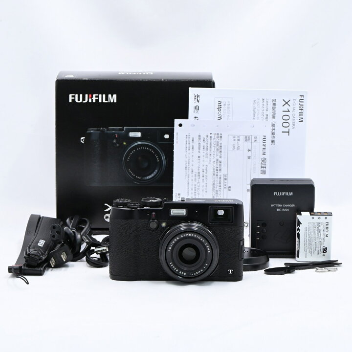楽天市場】フジフイルム FUJIFILM X100T ブラック コンパクトデジタル 
