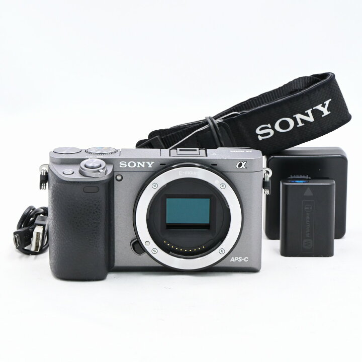 楽天市場】SONY ソニー α6000ボディ ILCE-6000 H グラファイトグレー 