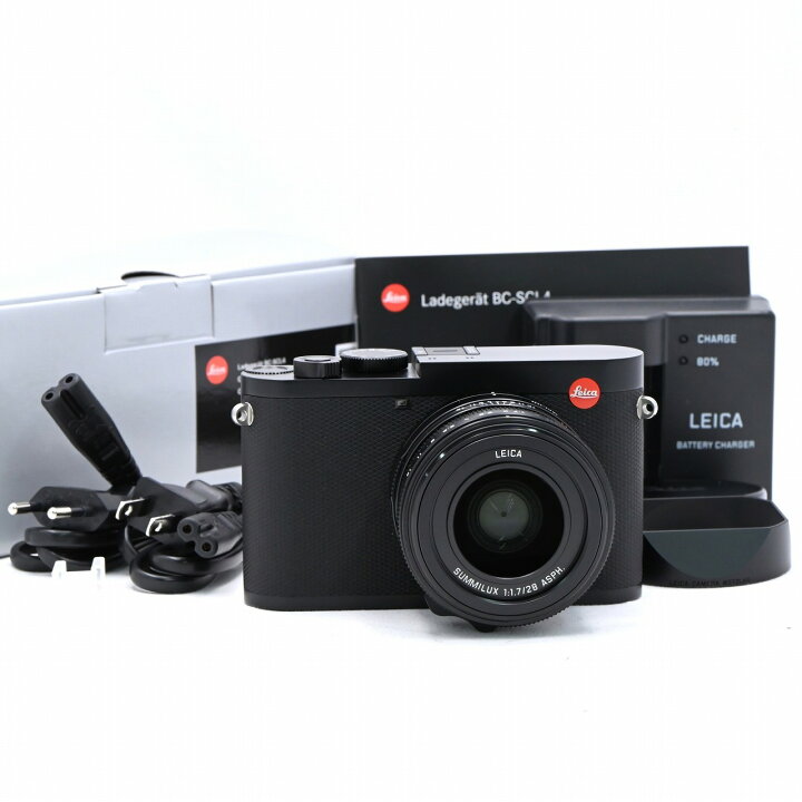 楽天市場】ライカ Leica Q2 ブラック コンパクトデジタルカメラ【中古 