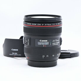 キヤノン Canon EF24-70mm F4L IS USM 交換レンズ【中古】