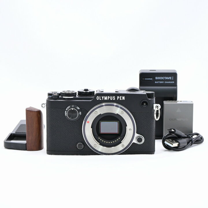 楽天市場】オリンパス OLYMPUS PEN-F ボディ ブラック ミラーレス一眼 