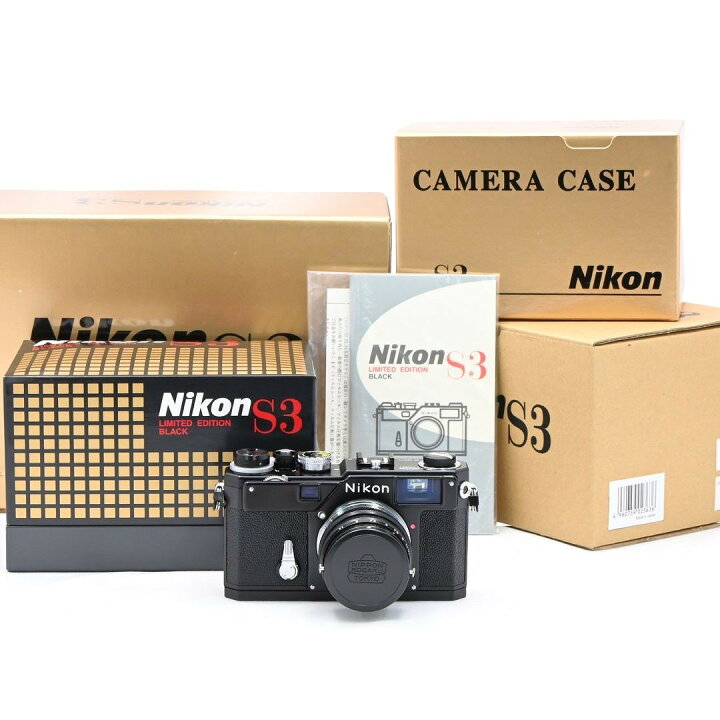 楽天市場】ニコン Nikon S3 Limited Edition Black + NIKKOR-S 50mm F1 