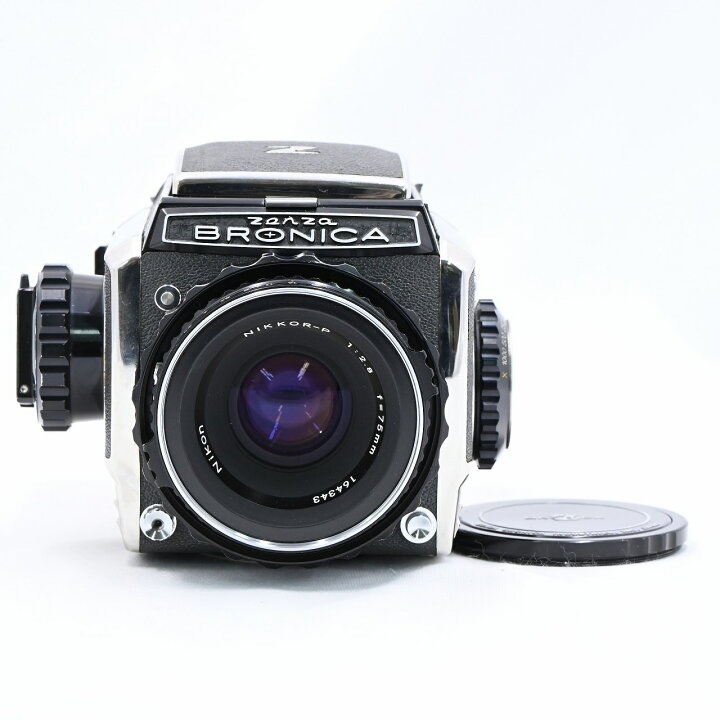 楽天市場】ゼンザブロニカ Zenza Bronica S2 with Nikkor-P 75mm F2.8 