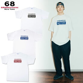 【68&BROTHERS/シックスティエイトアンドブラザーズ】半袖 Tシャツ ヘビーウェイトコットン/ Heavyweight Tee PAY DAY No.7954｜NY ブルックリン ブランド ストリート スケーター メンズ レディース ファッション